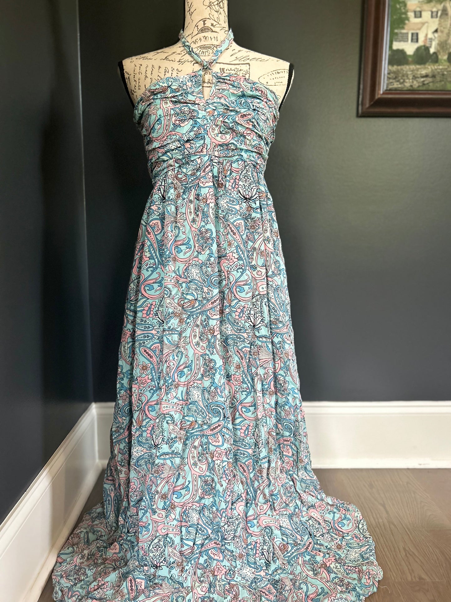 Dokotoo Patterned Maxi Dress