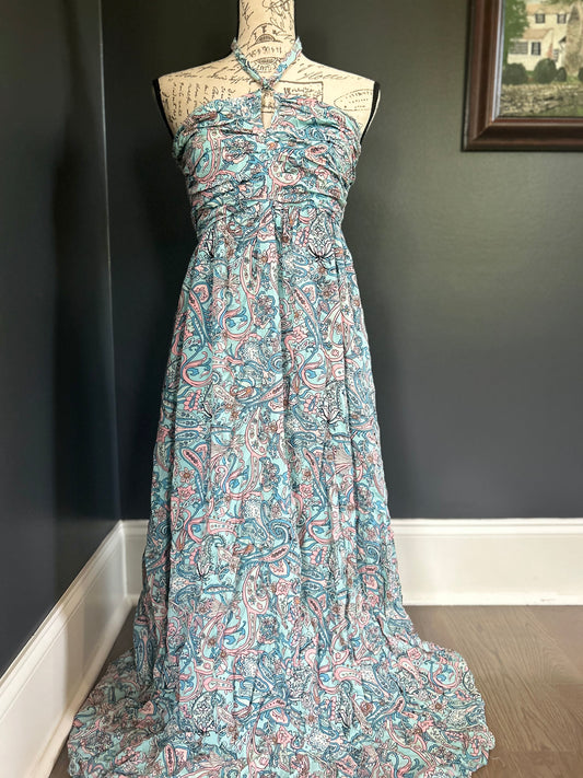 Dokotoo Patterned Maxi Dress