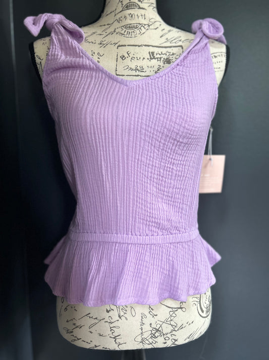 Bella Dahl Tie Shoulder Top **with tags